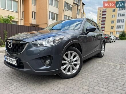 Серый Мазда СХ-5, объемом двигателя 2.2 л и пробегом 230 тыс. км за 12499 $, фото 1 на Automoto.ua