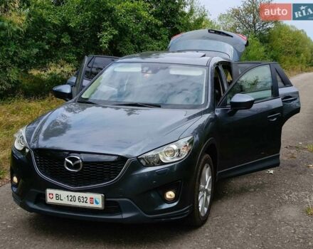 Серый Мазда СХ-5, объемом двигателя 2.2 л и пробегом 232 тыс. км за 12499 $, фото 1 на Automoto.ua