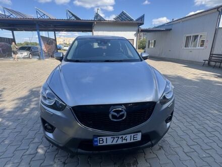Серый Мазда СХ-5, объемом двигателя 2.2 л и пробегом 196 тыс. км за 13400 $, фото 1 на Automoto.ua