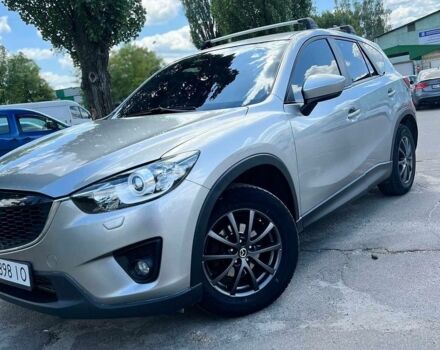 Серый Мазда СХ-5, объемом двигателя 2.2 л и пробегом 310 тыс. км за 13000 $, фото 1 на Automoto.ua