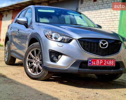 Сірий Мазда СХ-5, об'ємом двигуна 2.2 л та пробігом 165 тис. км за 15500 $, фото 1 на Automoto.ua