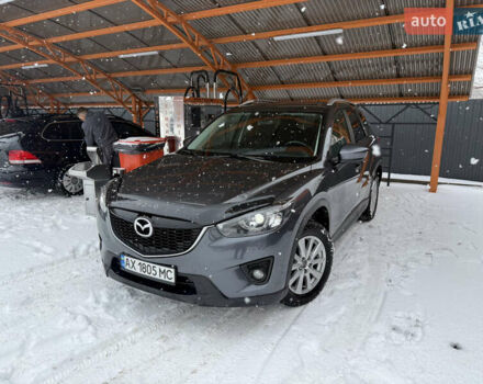 Серый Мазда СХ-5, объемом двигателя 2.5 л и пробегом 160 тыс. км за 12850 $, фото 1 на Automoto.ua
