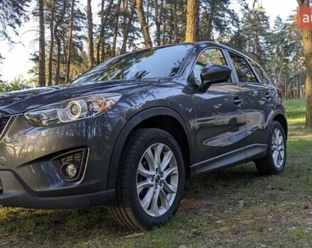 Серый Мазда СХ-5, объемом двигателя 2.49 л и пробегом 170 тыс. км за 8950 $, фото 1 на Automoto.ua