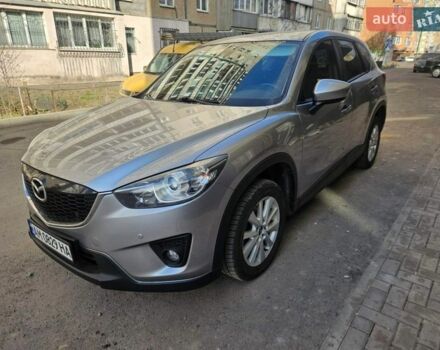 Серый Мазда СХ-5, объемом двигателя 2.19 л и пробегом 303 тыс. км за 9950 $, фото 1 на Automoto.ua