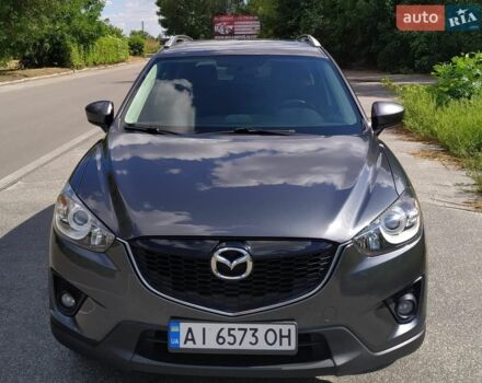 Серый Мазда СХ-5, объемом двигателя 2.5 л и пробегом 202 тыс. км за 12900 $, фото 1 на Automoto.ua