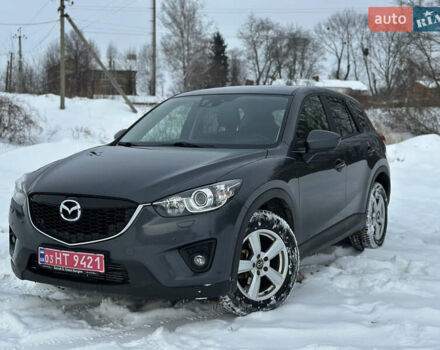 Серый Мазда СХ-5, объемом двигателя 2.2 л и пробегом 195 тыс. км за 13250 $, фото 1 на Automoto.ua