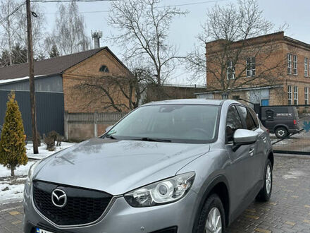 Серый Мазда СХ-5, объемом двигателя 2.2 л и пробегом 303 тыс. км за 9200 $, фото 1 на Automoto.ua