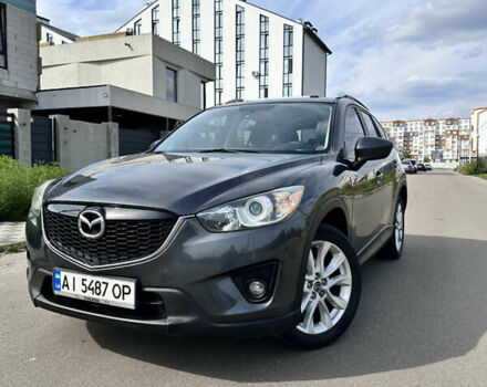 Серый Мазда СХ-5, объемом двигателя 2.5 л и пробегом 206 тыс. км за 12500 $, фото 1 на Automoto.ua