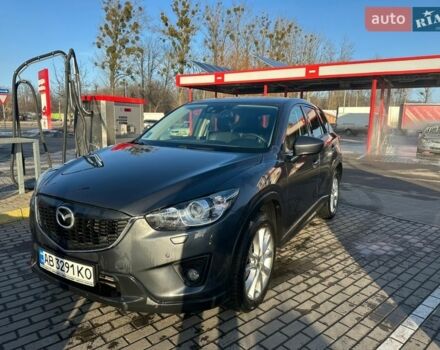 Серый Мазда СХ-5, объемом двигателя 2.2 л и пробегом 218 тыс. км за 15000 $, фото 1 на Automoto.ua