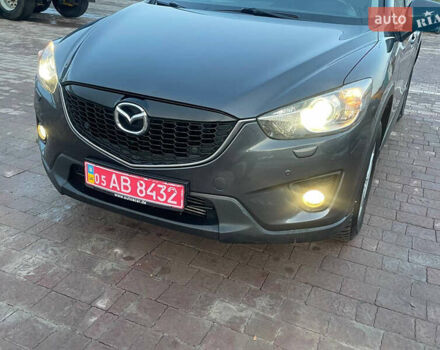 Серый Мазда СХ-5, объемом двигателя 2.2 л и пробегом 160 тыс. км за 14350 $, фото 1 на Automoto.ua