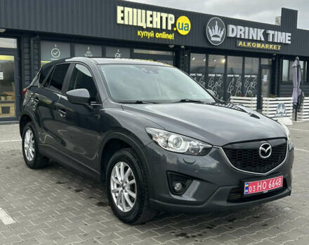 Серый Мазда СХ-5, объемом двигателя 2.2 л и пробегом 179 тыс. км за 13200 $, фото 1 на Automoto.ua