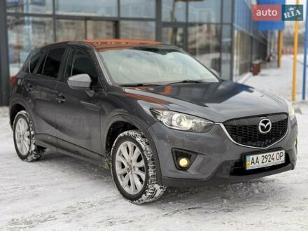 Серый Мазда СХ-5, объемом двигателя 2.5 л и пробегом 87 тыс. км за 15000 $, фото 1 на Automoto.ua