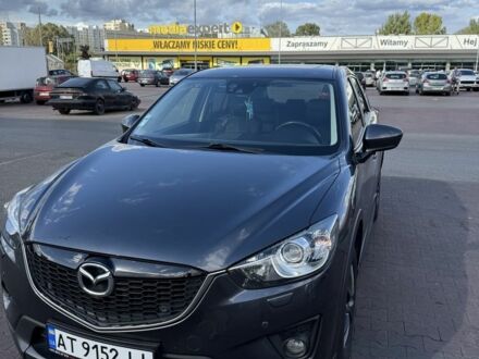 Серый Мазда СХ-5, объемом двигателя 2.2 л и пробегом 185 тыс. км за 15300 $, фото 1 на Automoto.ua