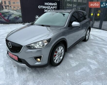 Серый Мазда СХ-5, объемом двигателя 2.2 л и пробегом 145 тыс. км за 16500 $, фото 1 на Automoto.ua