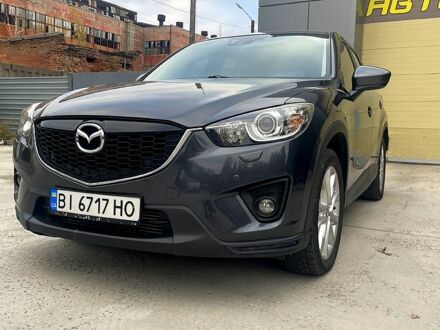 Серый Мазда СХ-5, объемом двигателя 2.2 л и пробегом 257 тыс. км за 14600 $, фото 1 на Automoto.ua