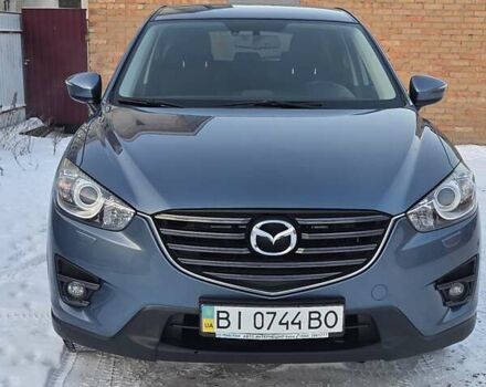 Серый Мазда СХ-5, объемом двигателя 2.5 л и пробегом 220 тыс. км за 12999 $, фото 1 на Automoto.ua