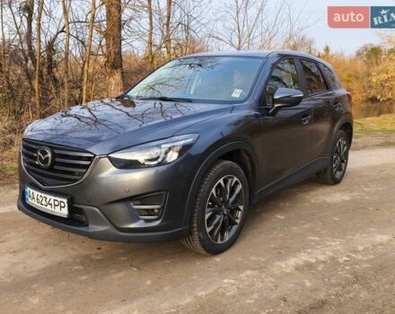 Серый Мазда СХ-5, объемом двигателя 2.2 л и пробегом 252 тыс. км за 16500 $, фото 1 на Automoto.ua