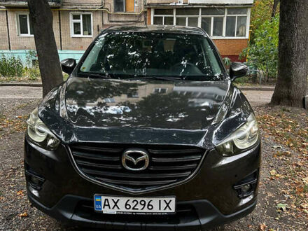 Серый Мазда СХ-5, объемом двигателя 2.5 л и пробегом 95 тыс. км за 15000 $, фото 1 на Automoto.ua