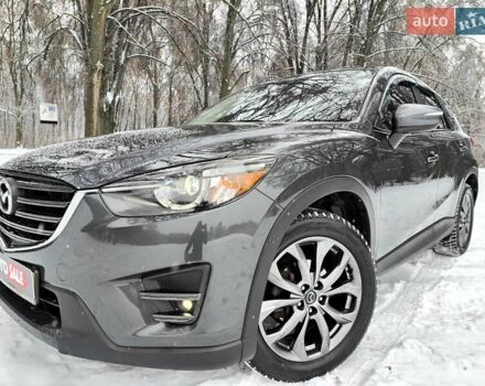 Серый Мазда СХ-5, объемом двигателя 2.5 л и пробегом 156 тыс. км за 13990 $, фото 1 на Automoto.ua