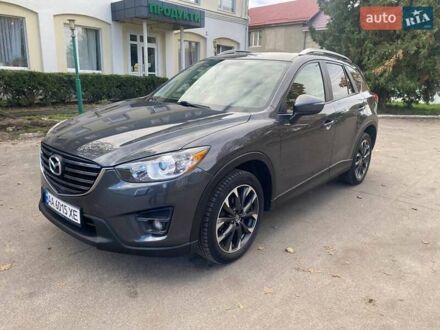 Серый Мазда СХ-5, объемом двигателя 2.5 л и пробегом 158 тыс. км за 14600 $, фото 1 на Automoto.ua