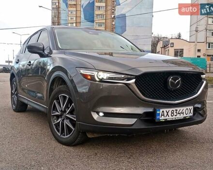 Серый Мазда СХ-5, объемом двигателя 2.49 л и пробегом 102 тыс. км за 17950 $, фото 1 на Automoto.ua