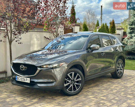 Серый Мазда СХ-5, объемом двигателя 2.49 л и пробегом 172 тыс. км за 17400 $, фото 1 на Automoto.ua