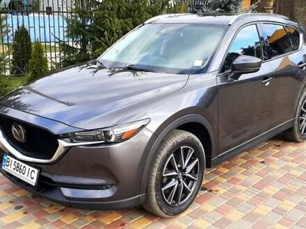 Серый Мазда СХ-5, объемом двигателя 2.49 л и пробегом 120 тыс. км за 15000 $, фото 1 на Automoto.ua