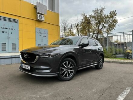 Серый Мазда СХ-5, объемом двигателя 2.5 л и пробегом 100 тыс. км за 21800 $, фото 1 на Automoto.ua