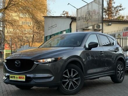 Серый Мазда СХ-5, объемом двигателя 2.5 л и пробегом 142 тыс. км за 18999 $, фото 1 на Automoto.ua