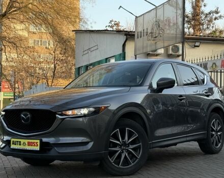 Серый Мазда СХ-5, объемом двигателя 2.5 л и пробегом 142 тыс. км за 18999 $, фото 1 на Automoto.ua