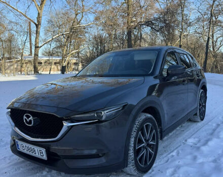 Серый Мазда СХ-5, объемом двигателя 2.19 л и пробегом 120 тыс. км за 22500 $, фото 1 на Automoto.ua
