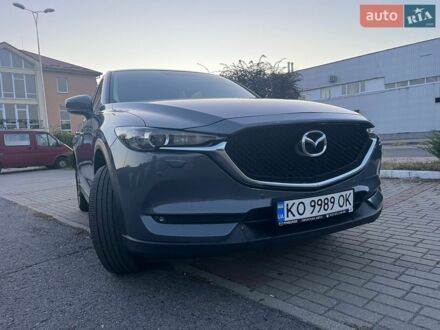 Серый Мазда СХ-5, объемом двигателя 2.5 л и пробегом 95 тыс. км за 23999 $, фото 1 на Automoto.ua