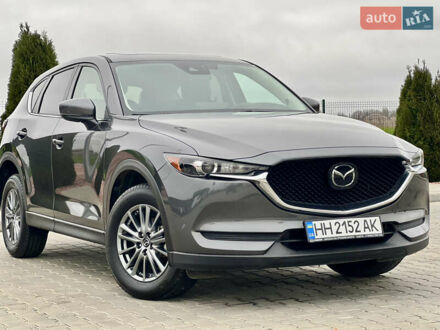 Серый Мазда СХ-5, объемом двигателя 2.5 л и пробегом 100 тыс. км за 21499 $, фото 1 на Automoto.ua