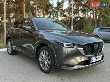 Серый Мазда СХ-5, объемом двигателя 2.5 л и пробегом 95 тыс. км за 31500 $, фото 1 на Automoto.ua