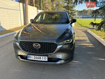 Серый Мазда СХ-5, объемом двигателя 2.49 л и пробегом 98 тыс. км за 30800 $, фото 1 на Automoto.ua
