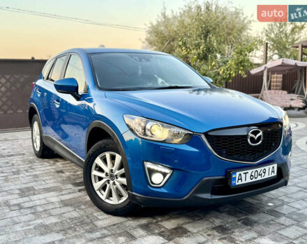 Синий Мазда СХ-5, объемом двигателя 2.2 л и пробегом 270 тыс. км за 12850 $, фото 1 на Automoto.ua