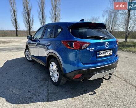 Мазда СХ-5 2012 в Кельменцах на Automoto.ua Синий Мазда СХ-5, объемом двигателя 2.2 л и пробегом 220 тыс. км за 13750 $, фото 4 на Automoto.ua