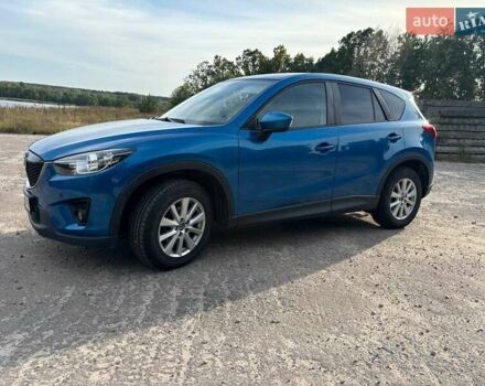 Синій Мазда СХ-5, об'ємом двигуна 2 л та пробігом 223 тис. км за 10500 $, фото 1 на Automoto.ua