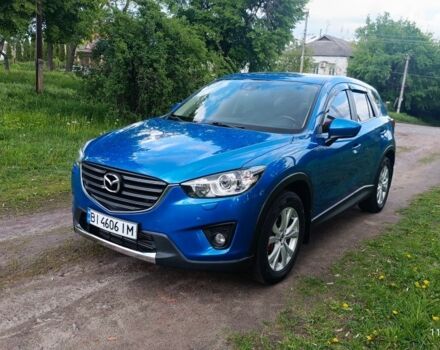 Мазда СХ-5 2013 в Гадяче на Automoto.ua Синий Мазда СХ-5, объемом двигателя 2.2 л и пробегом 227 тыс. км за 12800 $, фото 3 на Automoto.ua