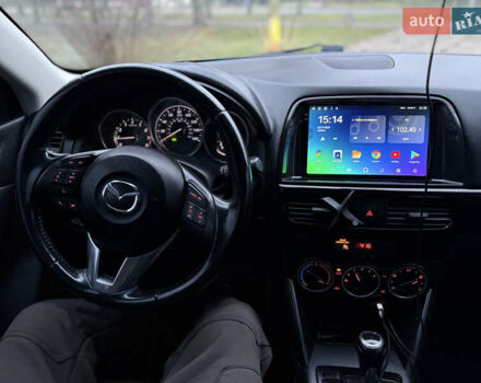 Синий Мазда СХ-5, объемом двигателя 2.5 л и пробегом 241 тыс. км за 12500 $, фото 14 на Automoto.ua