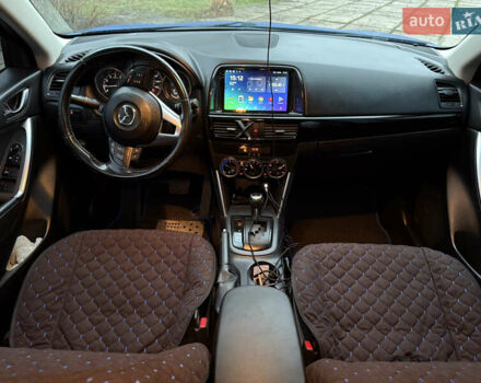 Синий Мазда СХ-5, объемом двигателя 2.5 л и пробегом 241 тыс. км за 12500 $, фото 10 на Automoto.ua