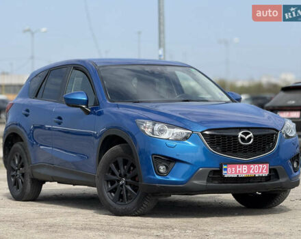 Синий Мазда СХ-5, объемом двигателя 2.2 л и пробегом 210 тыс. км за 12650 $, фото 1 на Automoto.ua