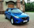 Синий Мазда СХ-5, объемом двигателя 2.5 л и пробегом 140 тыс. км за 14999 $, фото 1 на Automoto.ua