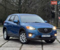Синий Мазда СХ-5, объемом двигателя 2.5 л и пробегом 241 тыс. км за 12500 $, фото 1 на Automoto.ua