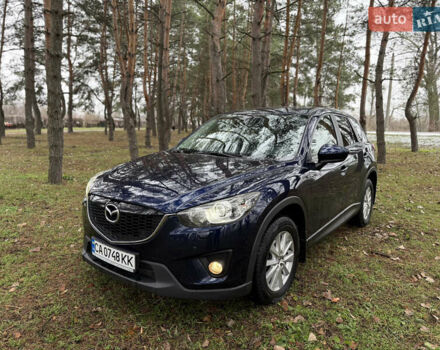 Синий Мазда СХ-5, объемом двигателя 2.19 л и пробегом 275 тыс. км за 12500 $, фото 2 на Automoto.ua