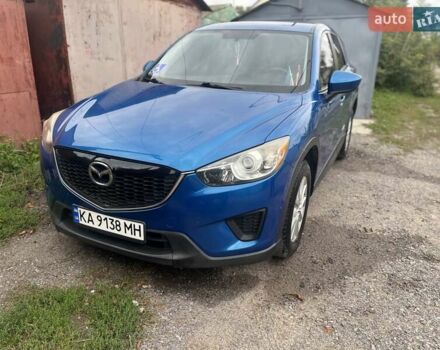 Синий Мазда СХ-5, объемом двигателя 2 л и пробегом 128 тыс. км за 14000 $, фото 1 на Automoto.ua