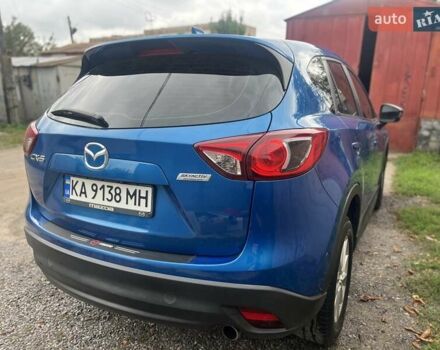 Синий Мазда СХ-5, объемом двигателя 2 л и пробегом 128 тыс. км за 14000 $, фото 4 на Automoto.ua