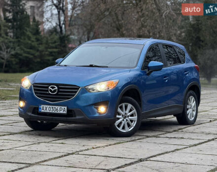 Синий Мазда СХ-5, объемом двигателя 2.5 л и пробегом 241 тыс. км за 12500 $, фото 4 на Automoto.ua
