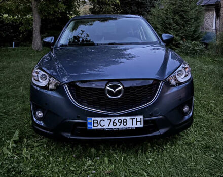 Синий Мазда СХ-5, объемом двигателя 2.49 л и пробегом 149 тыс. км за 12500 $, фото 2 на Automoto.ua