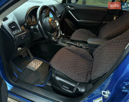 Синий Мазда СХ-5, объемом двигателя 2.5 л и пробегом 241 тыс. км за 12500 $, фото 11 на Automoto.ua